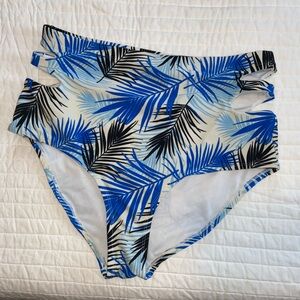 Women’s High-Waist Bikini Bottoms - Size: 1X